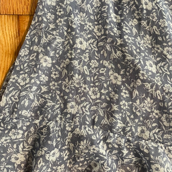 Abercrombie & Fitch Blue Floral Mini Dress - Picture 4 of 4